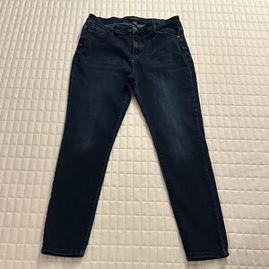 Size 15/32 Judy Blue Dark Wash Skinny Fit Jeans